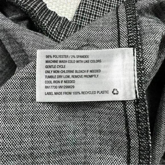 Wild Fable Mini Houndstooth Stretchy Classic Chic Pants Women's Size Large - Picture 5 of 5